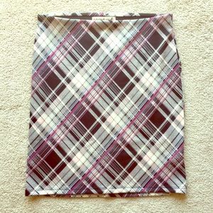 Plaid skirt NWOT